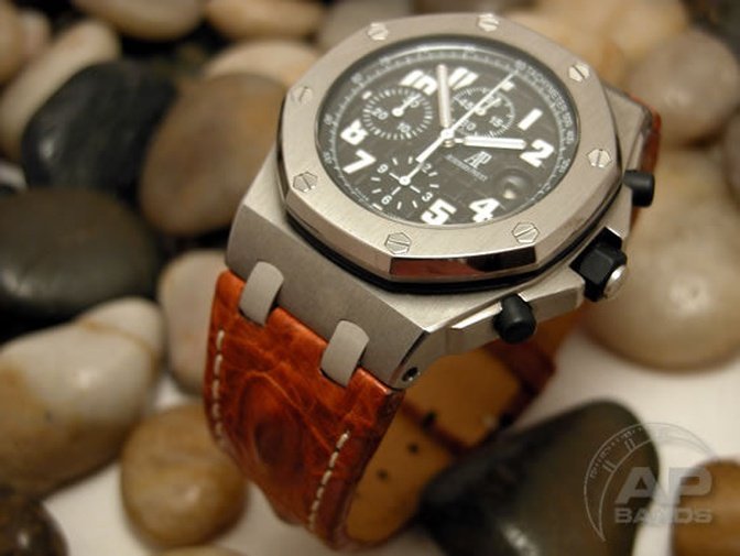 Audemars piguet hornback clearance strap