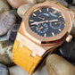 Capolavoro Butterscotch Alligator Leather Strap For Audemars Piguet Royal Oak 39mm 41mm