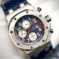 AP Bands 100% Genuine Blue Carbon Fiber Strap For Audemars Piguet Royal Oak Offshore 42mm 26470