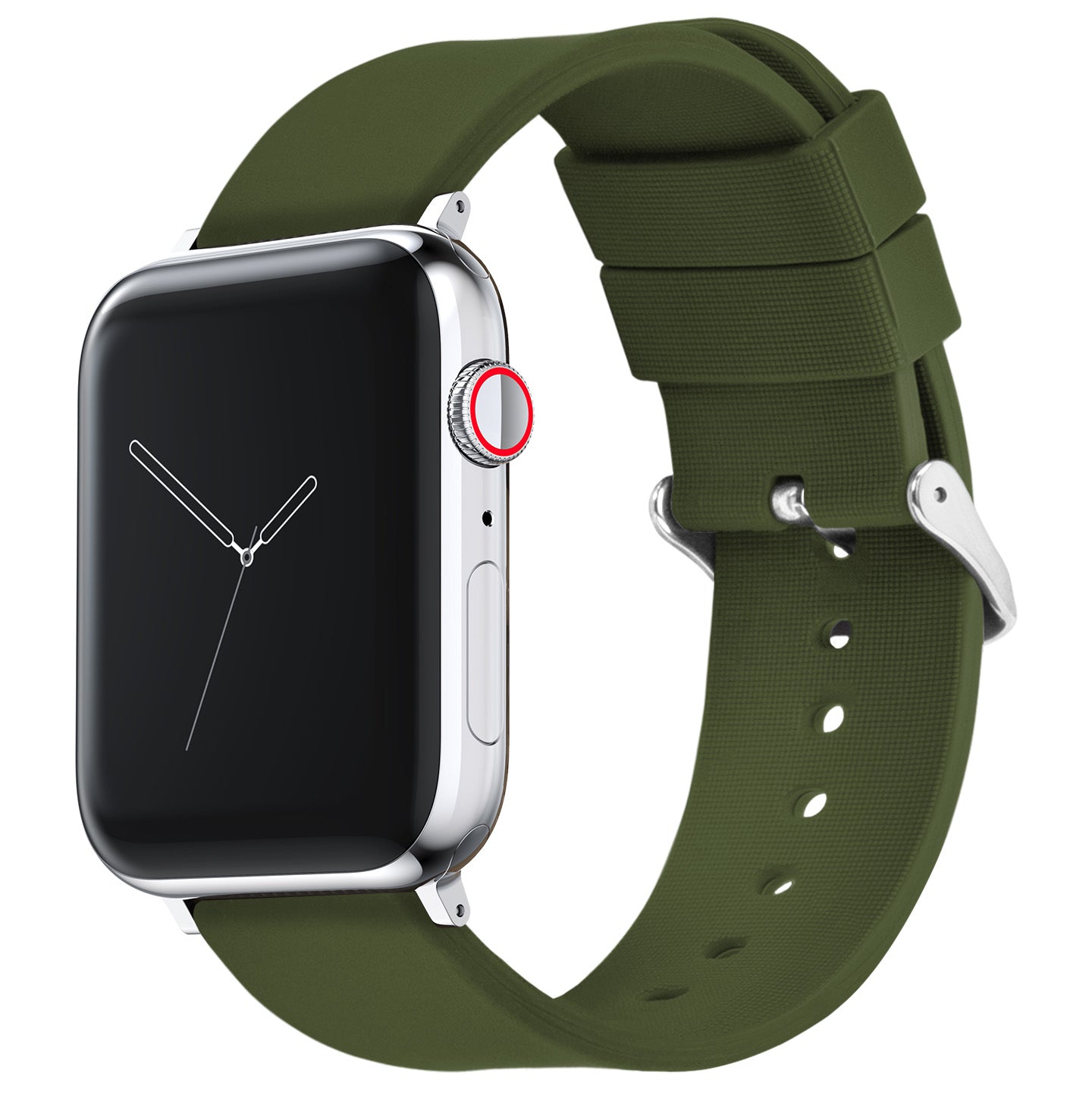 Apple Silicone Army Watch Band