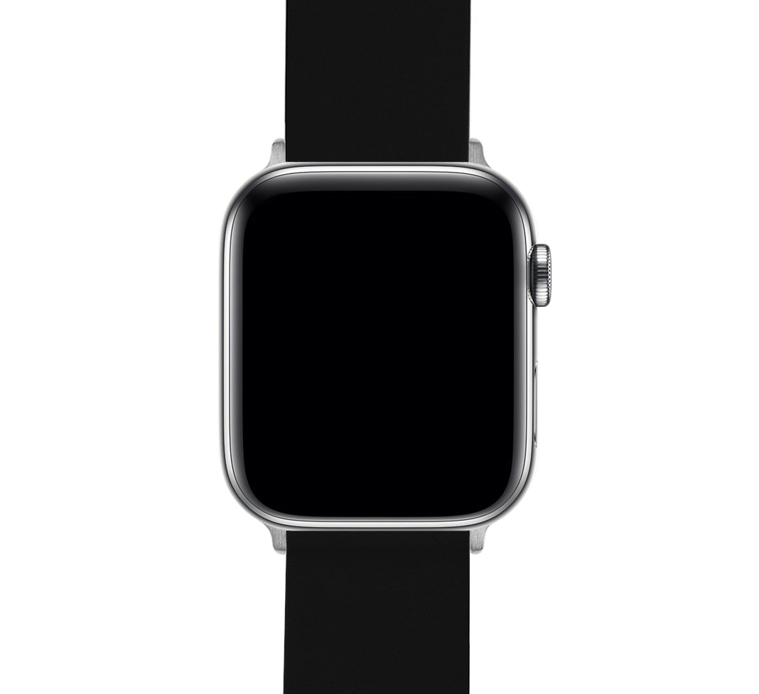 Apple Silicone Black Watch Band