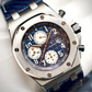 AP Bands 100% Genuine Blue Carbon Fiber Strap For Audemars Piguet Royal Oak Offshore 42mm 26470