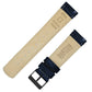 Navy Blue Alligator Grain Leather Watch Band