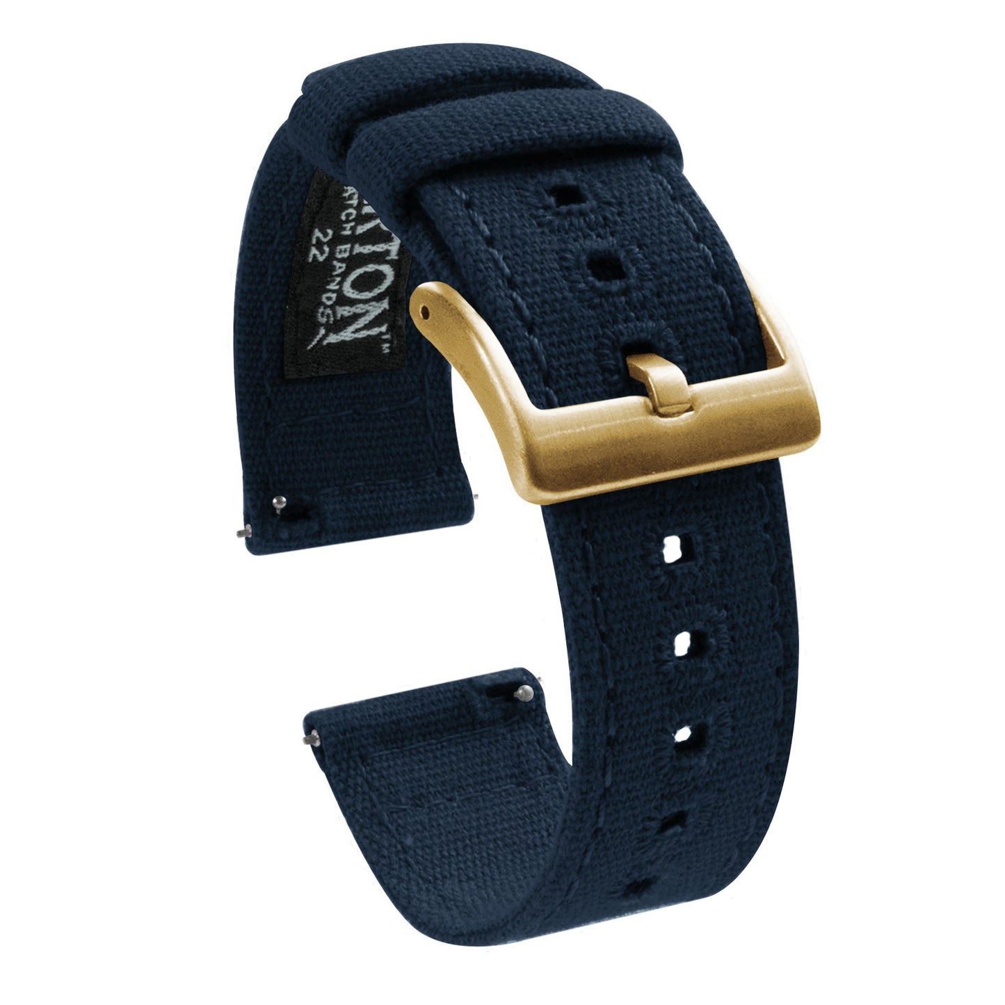 Navy Premium Canvas Watch Band