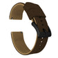 Omega Moonswatch Elite Silicone Brown Top Khaki Bottom Watch Band