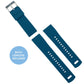 Omega Moonswatch Elite Silicone Flatwater Blue Watch Band