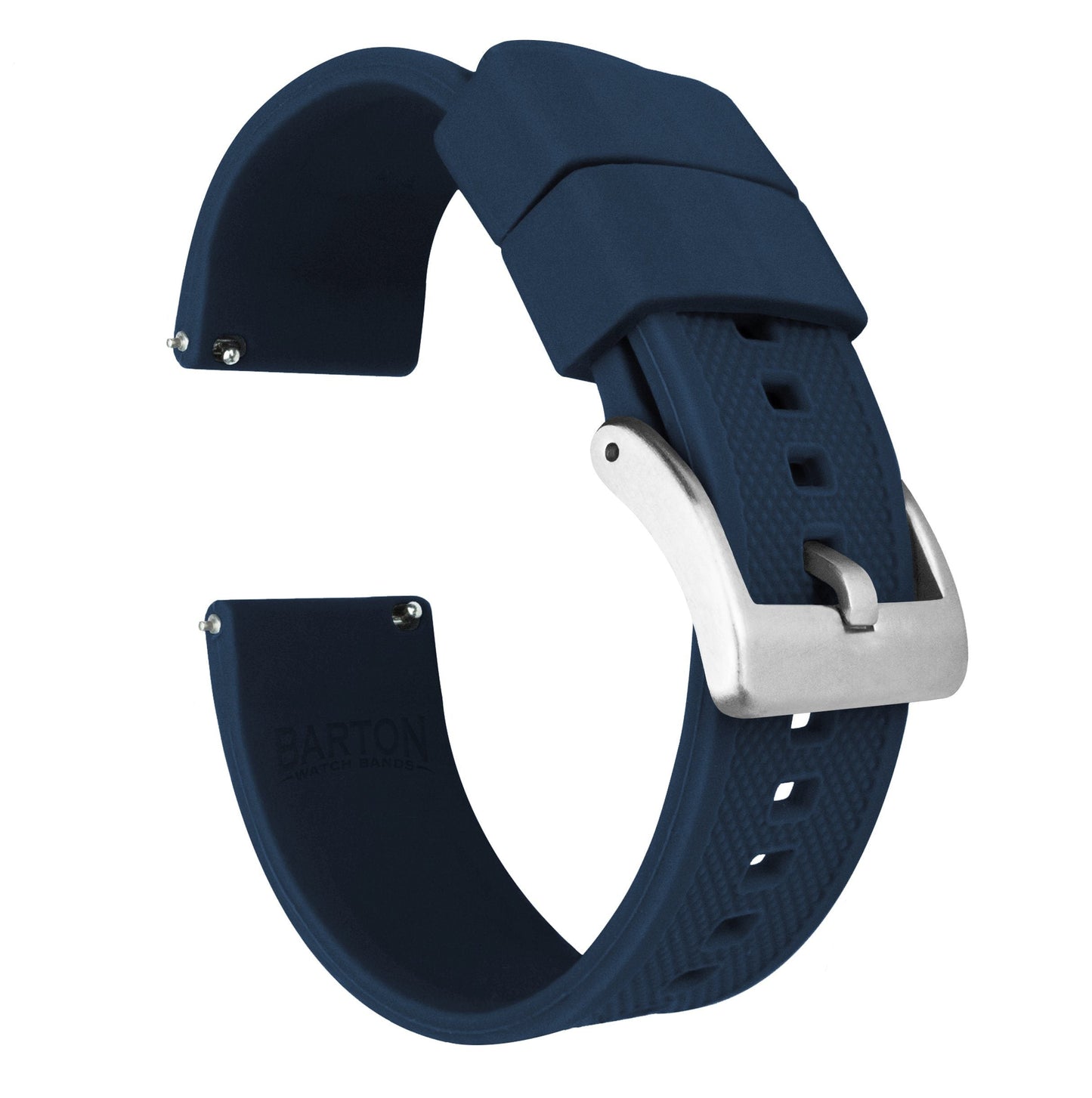 Omega Moonswatch Elite Silicone Navy Blue Watch Band