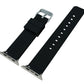 Apple Silicone Black Watch Band