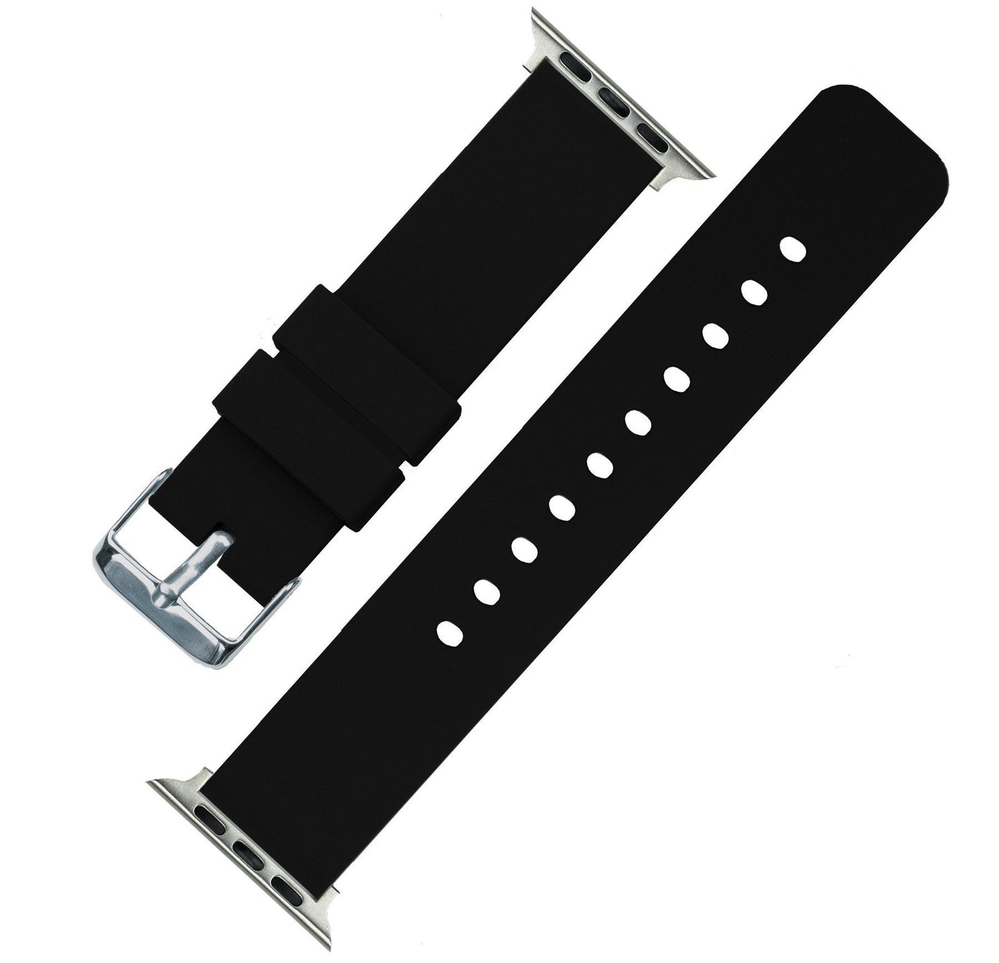 Apple Silicone Black Watch Band