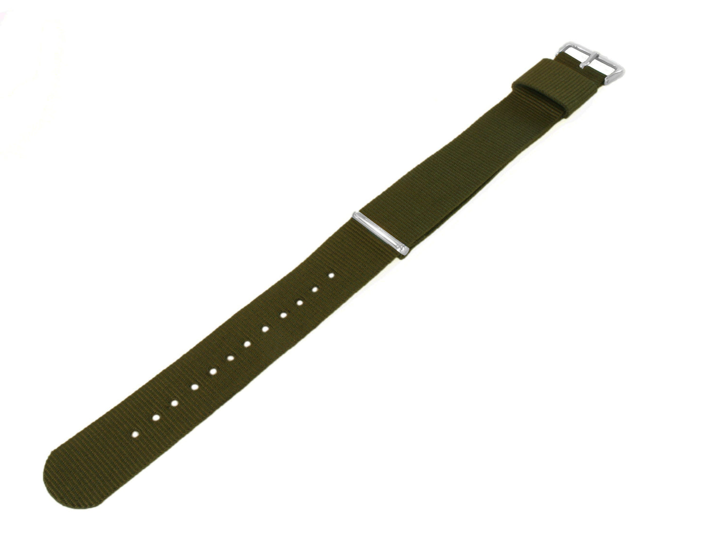 Army Green Nylon NATO® Style Watch Band