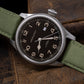 Army Green Sailcloth Quick Release Watch Band