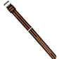 Black Burnt Orange Jetson NATO® Style Watch Band (24mm SALE)