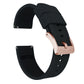 Black Elite Silicone Watch Band