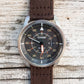 Chocolate Brown Premium Canvas Watch Band