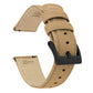 Khaki Tan Sailcloth Quick Release Watch Band