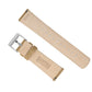 Khaki Tan Sailcloth Quick Release Watch Band