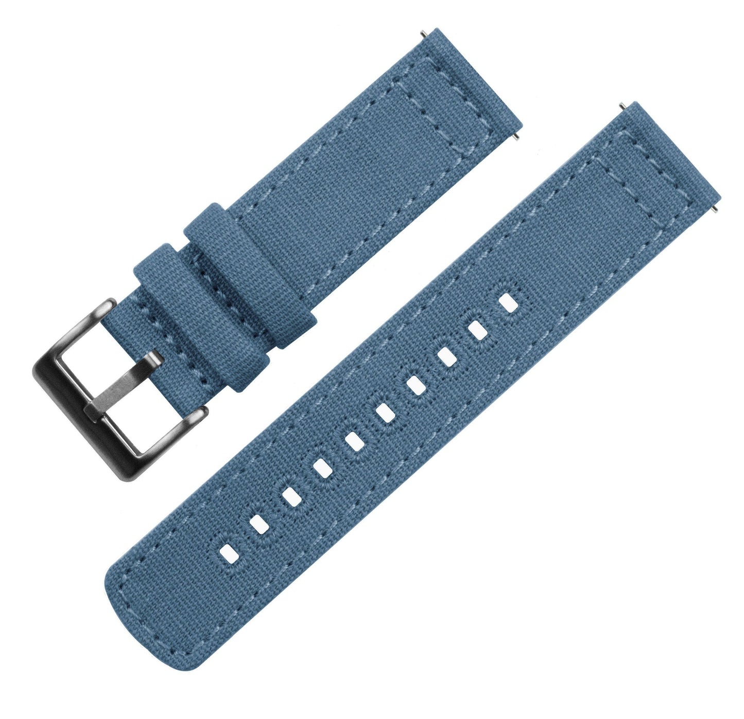 Nantucket Blue Premium Canvas Watch Band