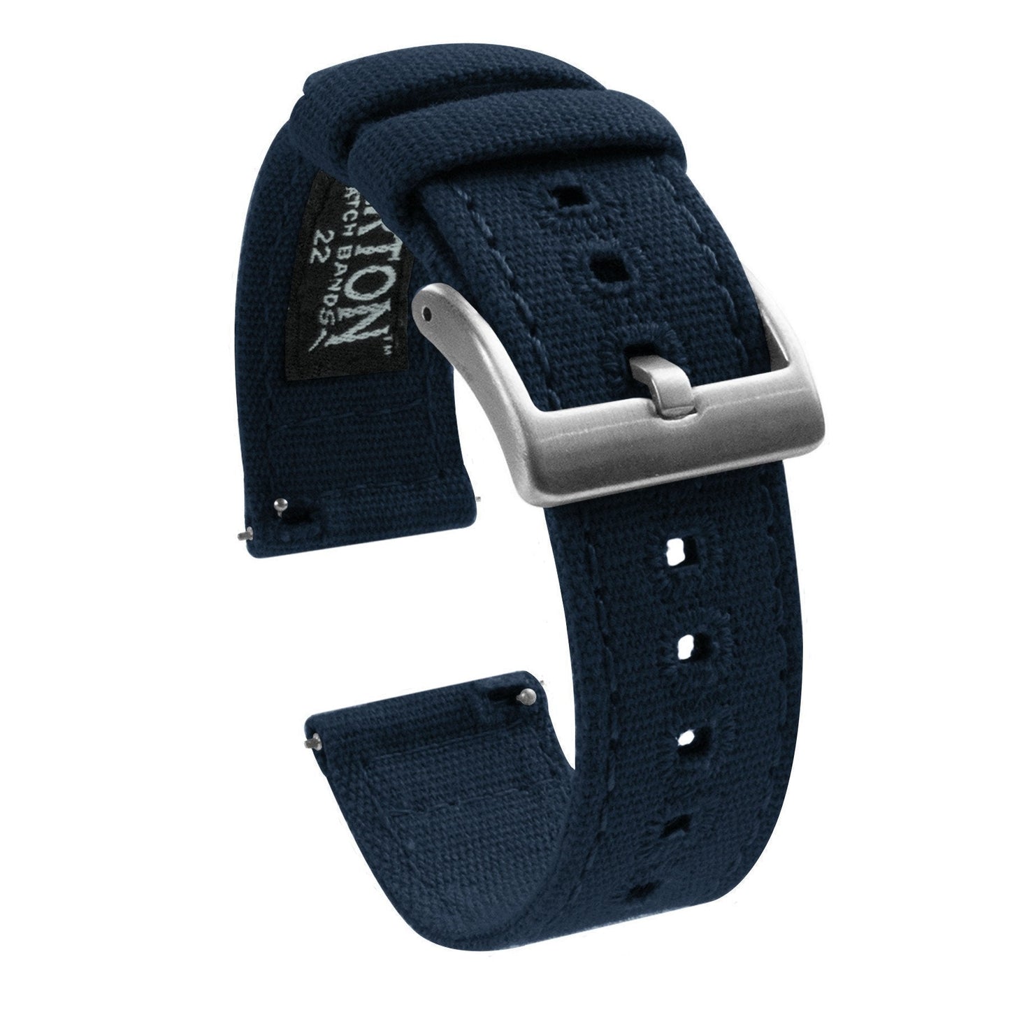 Navy Premium Canvas Watch Band