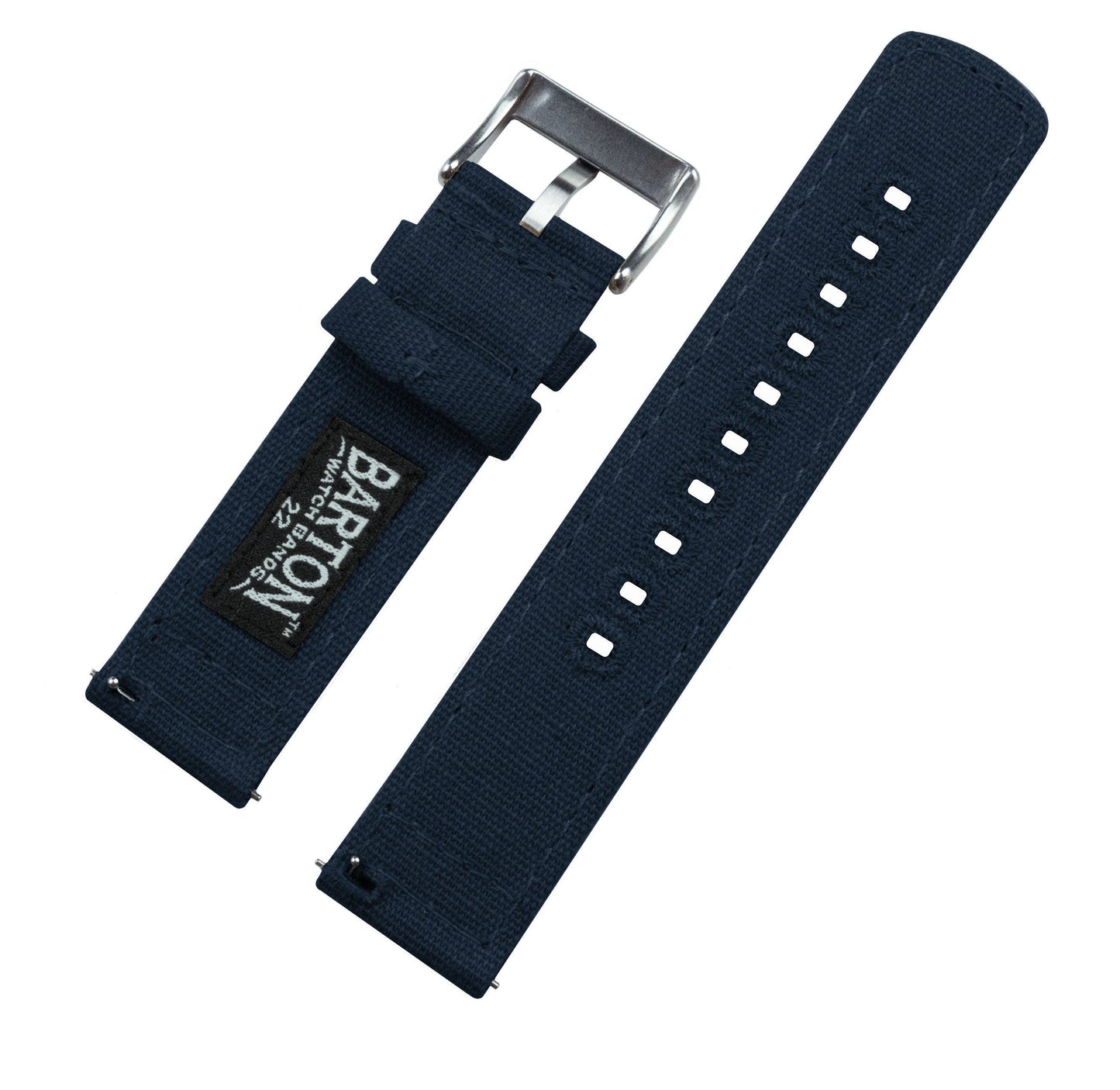 Navy Premium Canvas Watch Band