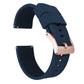 Navy Blue Elite Silicone Watch Band