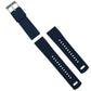 Navy Blue Elite Silicone Watch Band