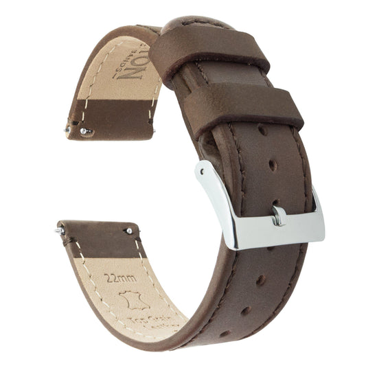 Saddle Leather Saddle Stitching Watch Band