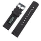 Smoke Grey Crafted Canvas Watch Band