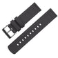 Smoke Grey Crafted Canvas Watch Band