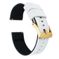 White Top Black Bottom Elite Silicone Watch Band