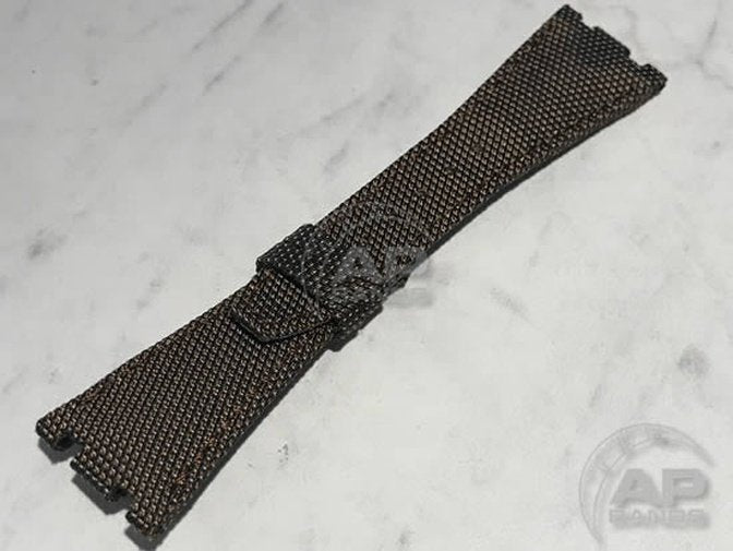 Prototipo 100% Waterproof Lifevest Nylon Brown For Audemars Piguet Royal Oak Offshore