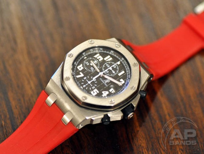 Audemars piguet 2025 red strap